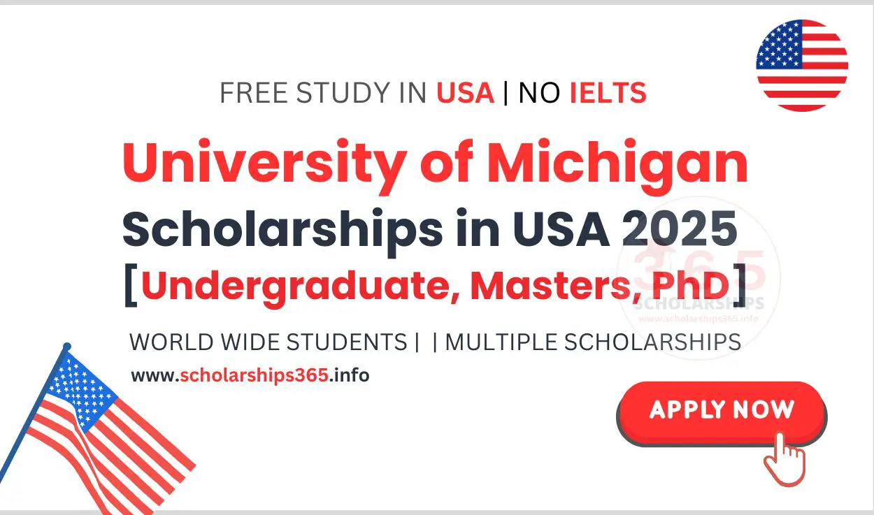 University of Michigan Scholarships in USA 2025 [Undergraduate / Graduate]