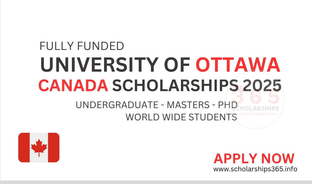 University of Ottawa Canada Scholarships 2025-2026 | [Fully Funded]