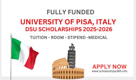 University of Pisa DSU Italy Scholarship 2025 | Fully Funded