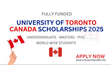 University of Toronto Canada Scholarship 2025 | Fully Funded