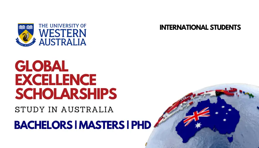 University of Western Australia Global Excellence Scholarship 2022