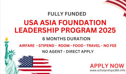 USA Asia Foundation Leadership Program 2025 [Fully Funded]