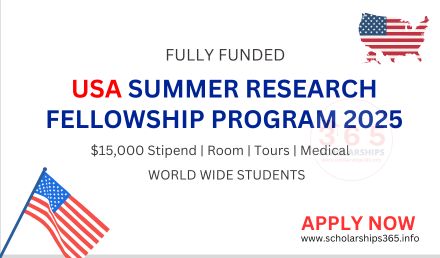 USA Summer Research Fellowship Program 2025 [Fully Funded]