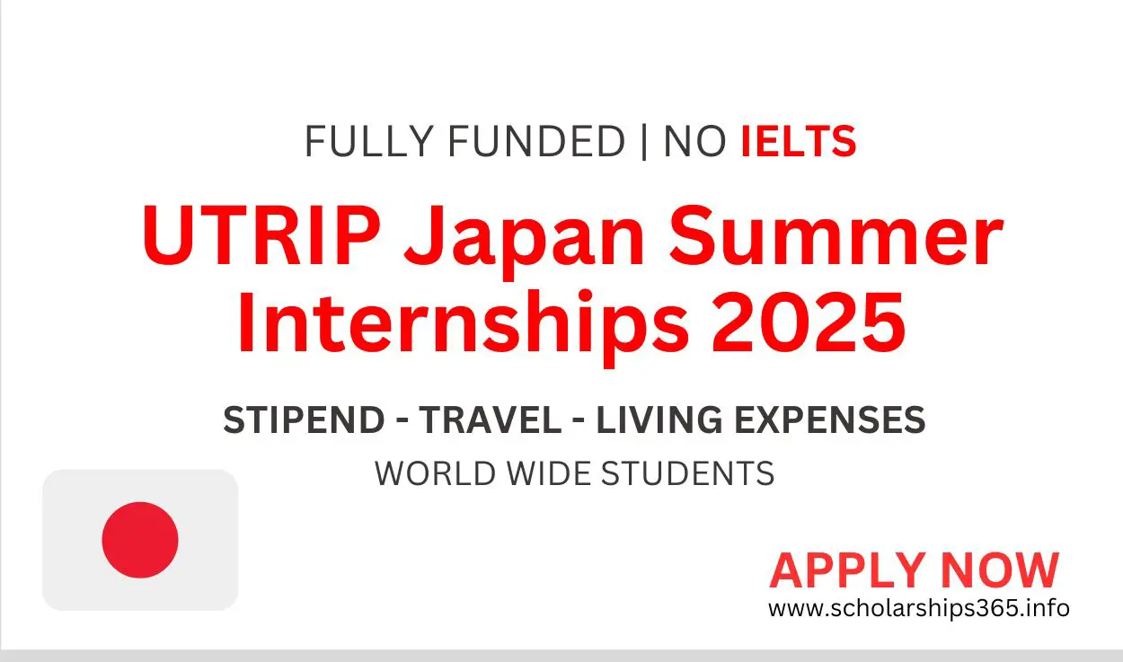 UTRIP Japan Summer Internships 2025 [Fully Funded Internship]