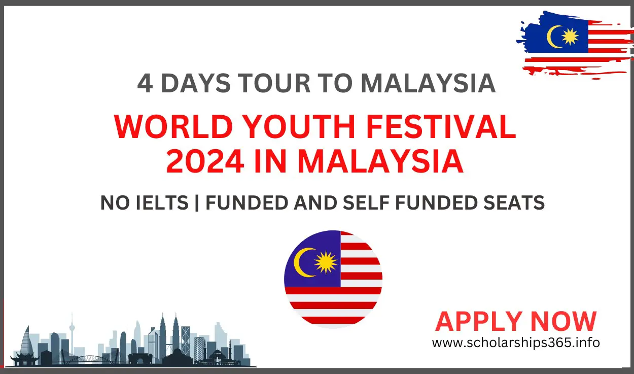 World Youth Festival 2024 in Malaysia | Funded and Self Funded Seats