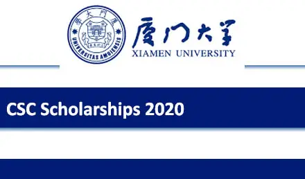 Xiamen University CSC Scholarship 2020 - Study in China