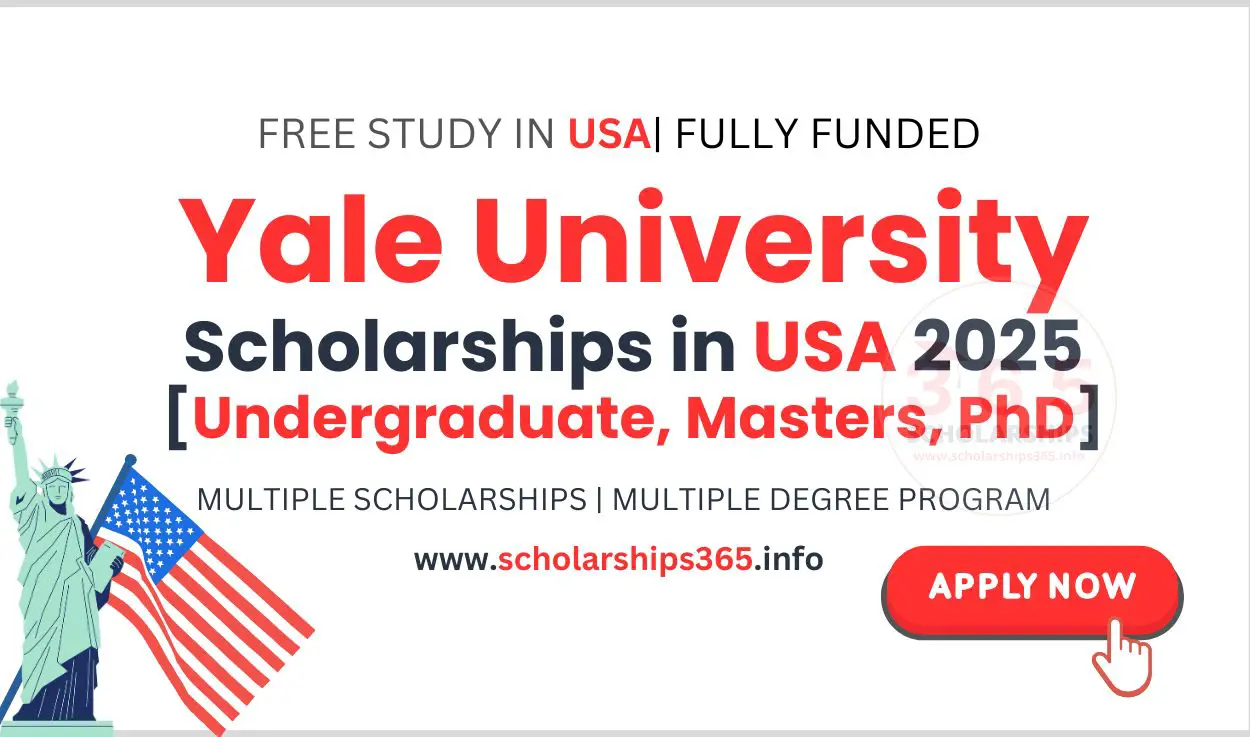 Yale University Scholarships in USA 2025-2026 [Fully Funded]