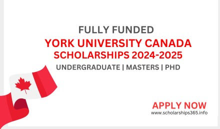 York University Canada Scholarships 2024 | Fully Funded