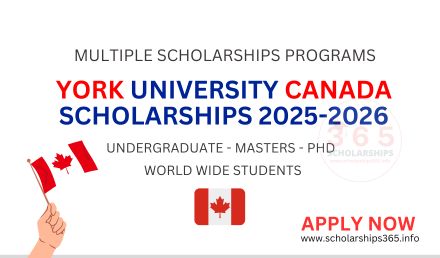 York University Canada Scholarships 2025 | Fully Funded