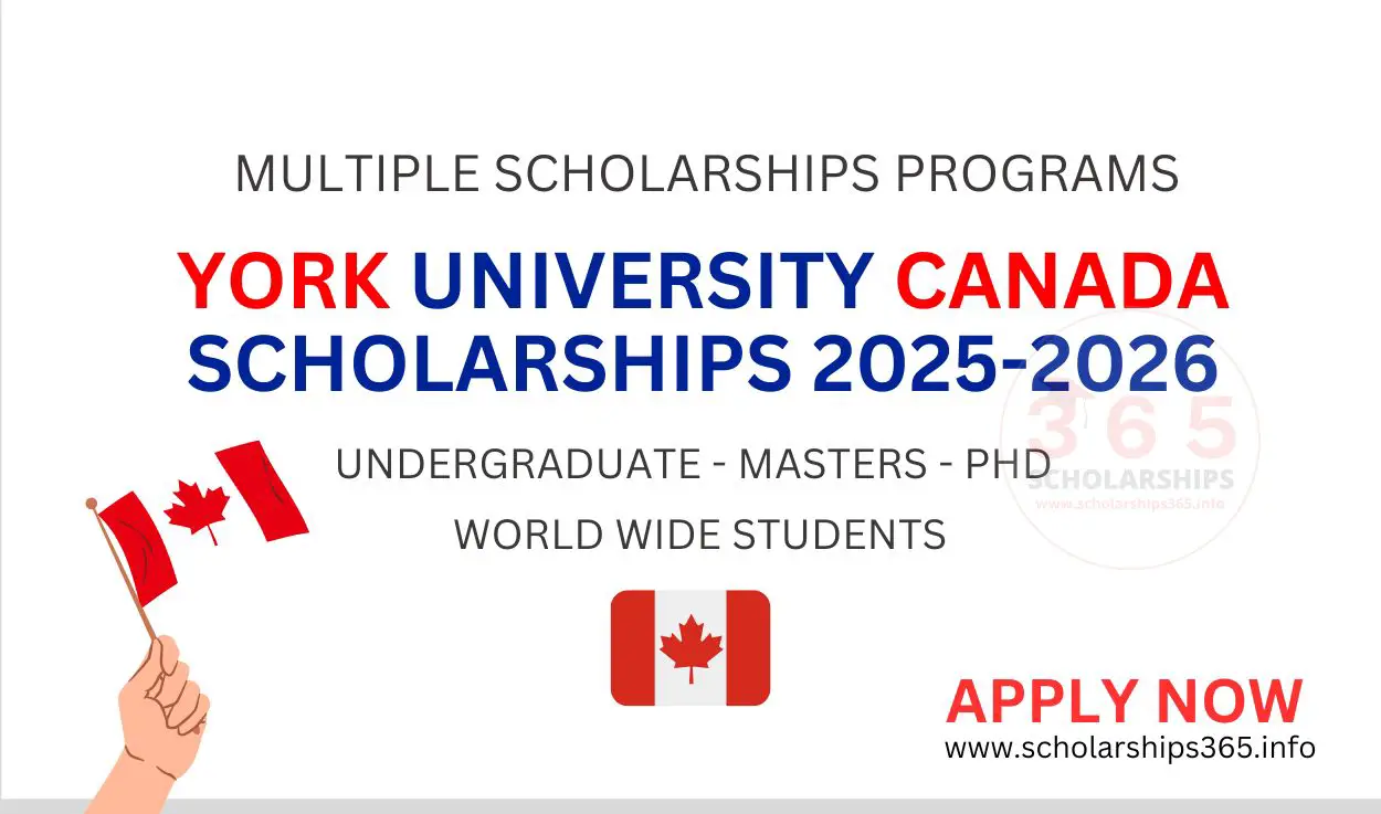 York University Canada Scholarships 2025 for Study in Canada | Fully Funded Scholarship