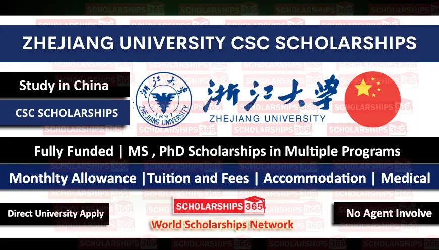 Zhejiang University Scholarship 2023 | Fully Funded | Chinese Government Scholarship