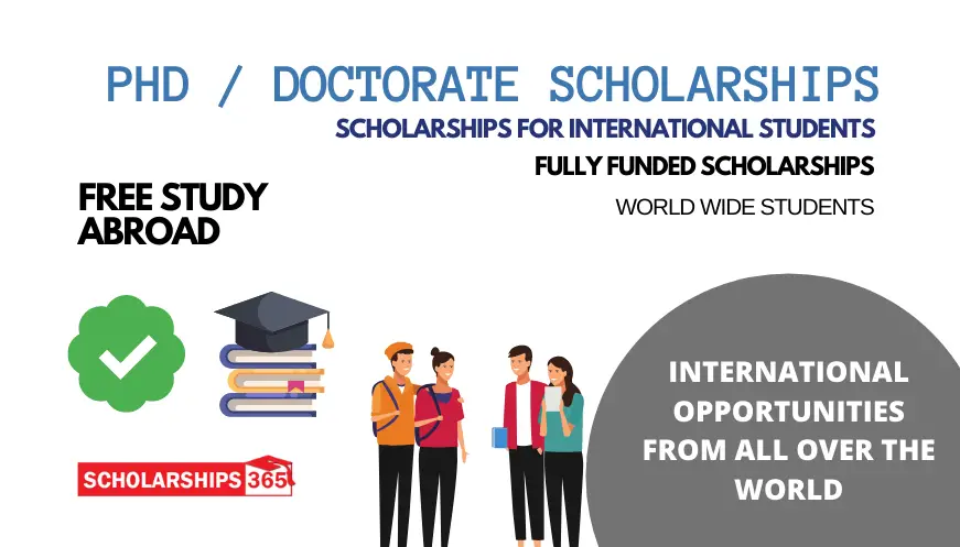 phd scholarships in foreign universities
