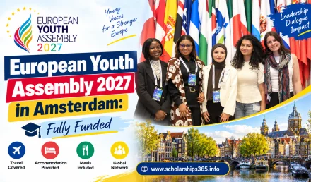 European Youth Assembly (EYA) 2027  in Amsterdam: Fully Funded Seats for Young Leaders
