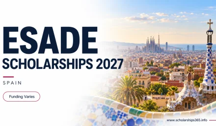 Esade Scholarships 2027 in Spain: Programs and Funding