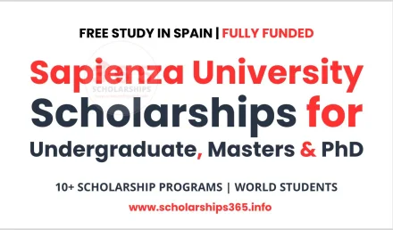 Sapienza University Scholarships in Italy [Fully Funded]