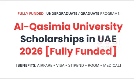 Al-Qasimia University Scholarships in UAE 2026 [Fully Funded]