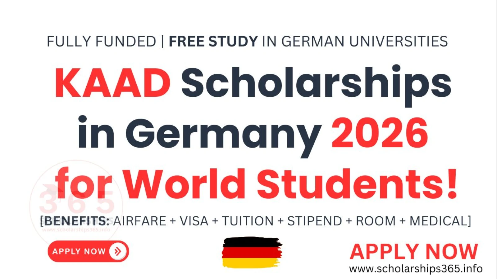 KAAD Scholarships in Germany 2026-2027 [Fully Funded]