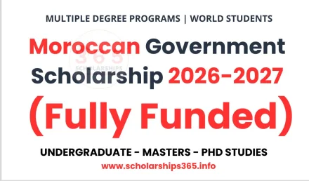 Moroccan Government Scholarship 2026-27 [Fully Funded]