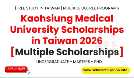 Kaohsiung Medical University Scholarships in Taiwan 2026 [Multiple Scholarships]