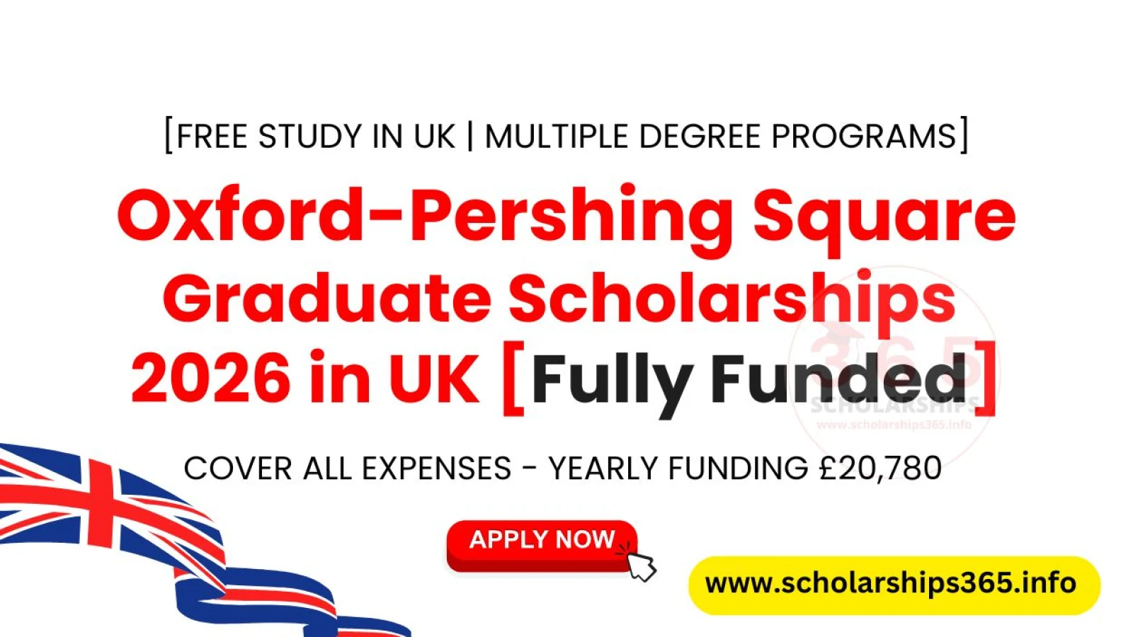Oxford-Pershing Square Graduate Scholarships 2026 [Fully Funded]
