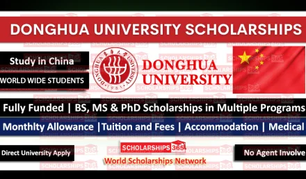 Donghua University Shanghai Government Scholarship 2024 - Fully Funded
