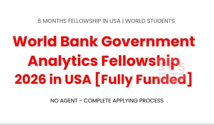 World Bank Government Analytics Fellowship 2026 in USA [Fully Funded]