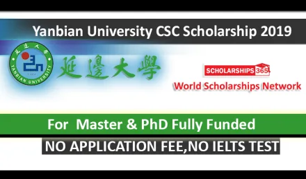 Yanbian University CSC Scholarship 2019 in  China Fully Funded