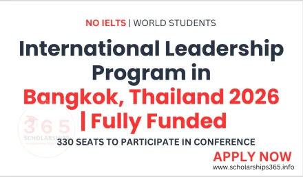 International Leadership Program, Bangkok Thailand 2026 [Fully Funded]