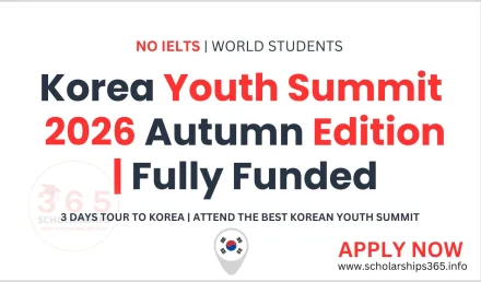 Korea Youth Summit 2026 Autumn Edition | Fully Funded