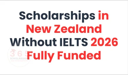 Scholarships in New Zealand Without IELTS 2026 | Fully Funded