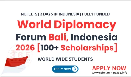 World Diplomacy Forum Bali, Indonesia 2026 [100+ Scholarships]