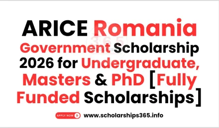 ARICE Romania Government Scholarship 2026 in Romania | Fully Funded