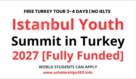 Istanbul Youth Summit in Turkey 2027 [Funded and Fully Funded Seats for Conference]