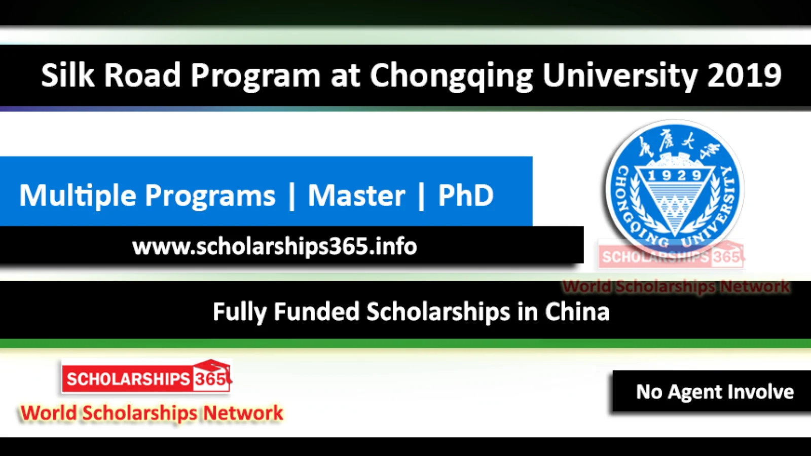 Chongqing University  Chinese Government Scholarship Silk Road Program 2019 Fully Funded