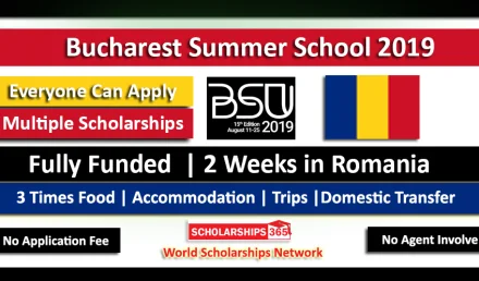 Bucharest Summer University Summer School 2019 Fully Funded in Romania