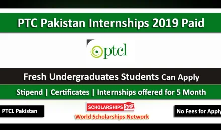 PTCL Internship 2019 in Pakistan for 5 Months - 15000 Monthly Stipend