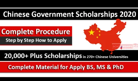 Chinese Government Scholarships 2020 Process - Chinese Scholarships Council (CSC)