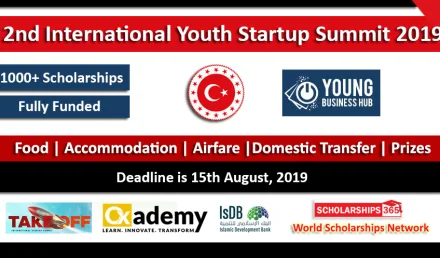 2nd International Youth Startup Summit 2019 in Istanbul, Turkey Fully Funded