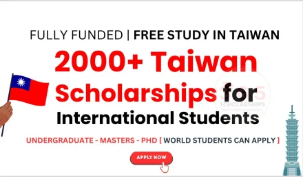 Taiwan Scholarships 2026 for International Students [Fully Funded]