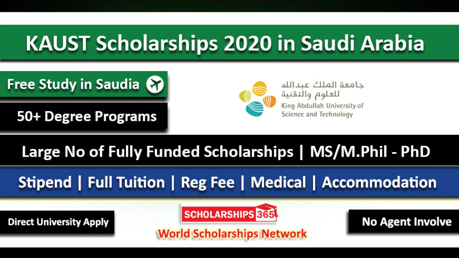 KAUST Scholarships 2020 in Saudi Arabia Fully Funded for International Students