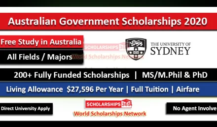 Research Training Program (RTP) Scholarship 2020-2021 – Study in Australia