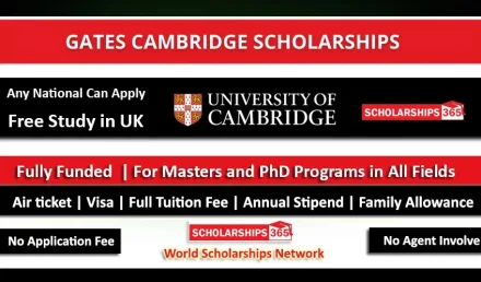 Gates Cambridge Scholarship in UK 2024-2025 - Fully Funded