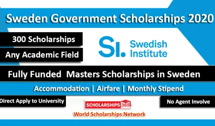 Sweden Government Scholarship 2020 - Fully Funded Swedish Institute Scholarship