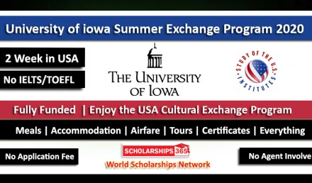 University of iowa Summer Exchange Program 2020 in USA - Fully Funded