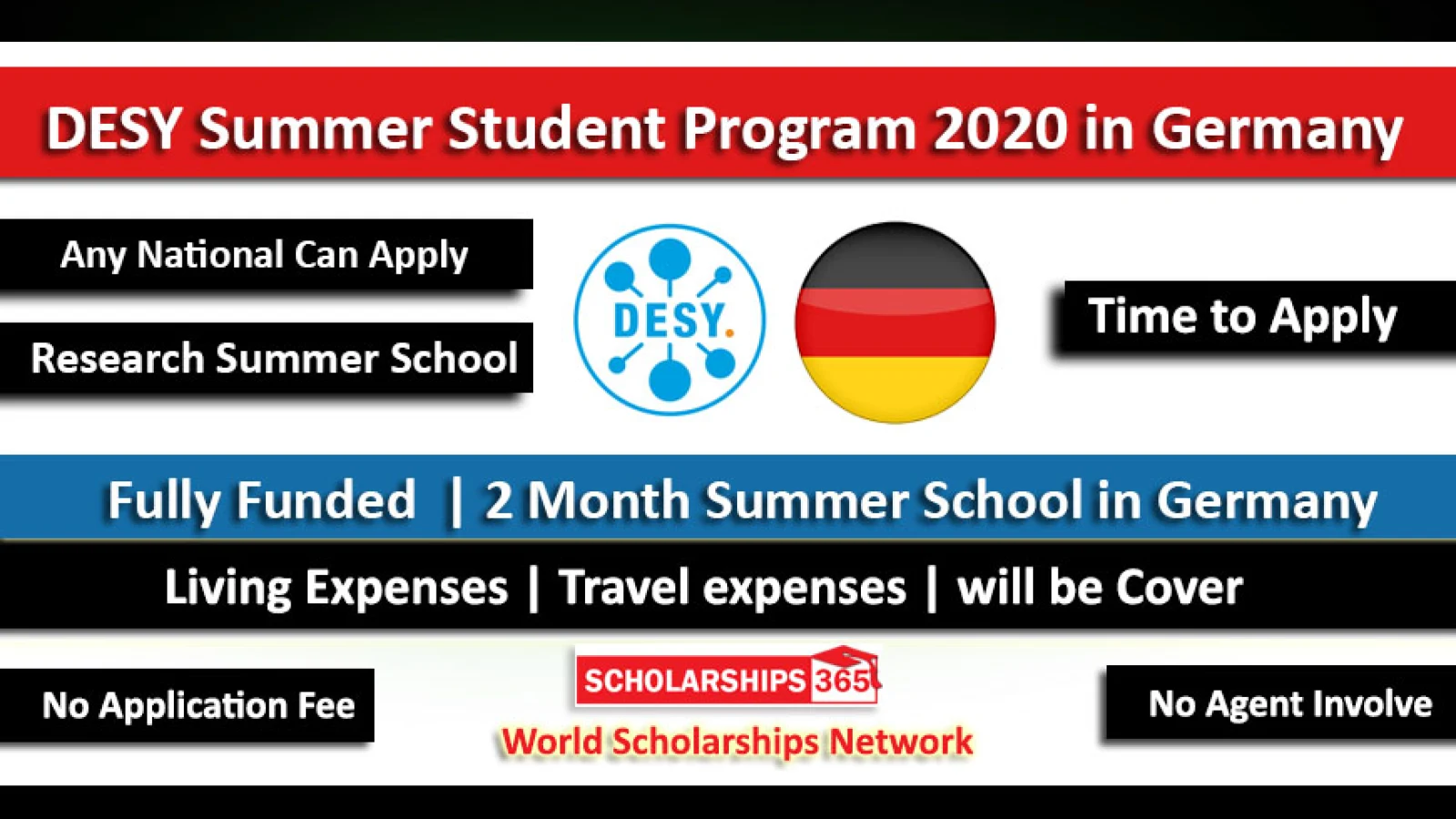DESY Summer Student Program 2020 in Germany for International Student - Fully Funded