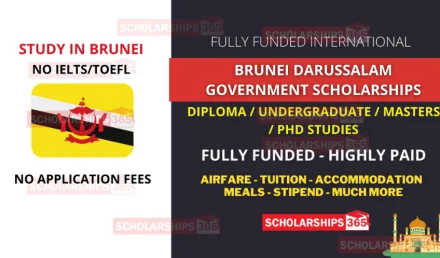 Brunei Darussalam Government Scholarship 2023-2024 | Fully Funded