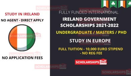 Ireland Government Scholarship 2021 For International Students - Fully Funded