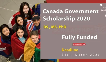 Canada Scholarship for International Students 2020-2021 - Global Affairs Canada
