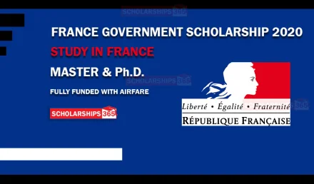 France Government Scholarship 2020-2021 - Fully Funded