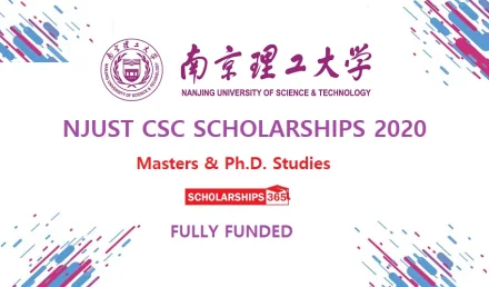 Nanjing University of Science & Technology CSC Scholarship 2020 - Fully Funded